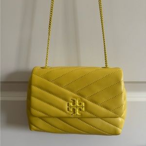 Tory Burch Kira Chevron Quilted Small Leather Crossbody Bag